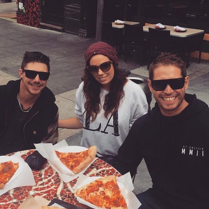 Family Enjoying Food