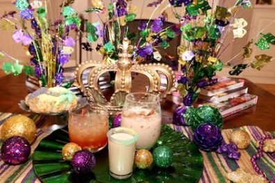 a vase of flowers on a table