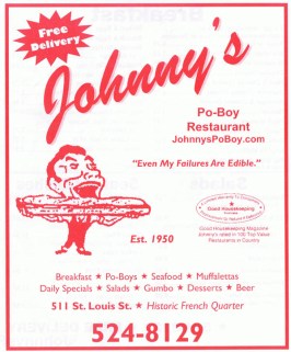 Johnny's Po-Boy Restaurant