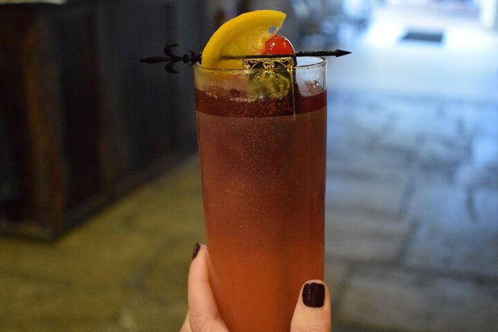 a glass of orange juice