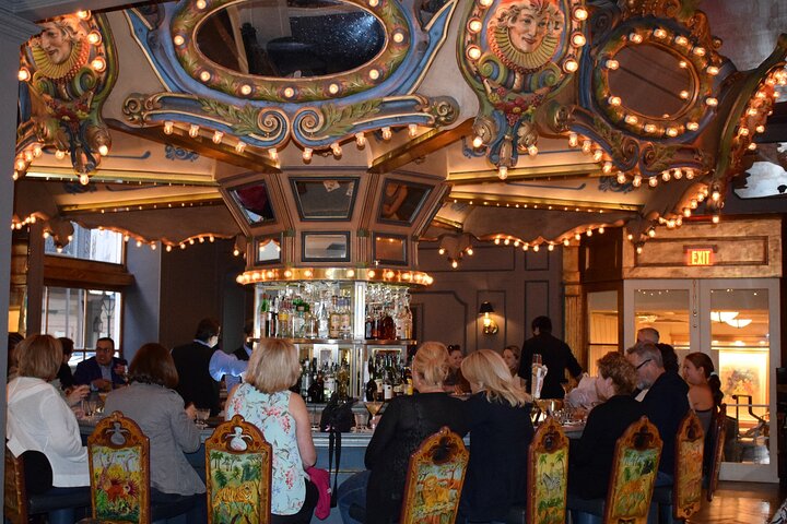 a group of people in a store