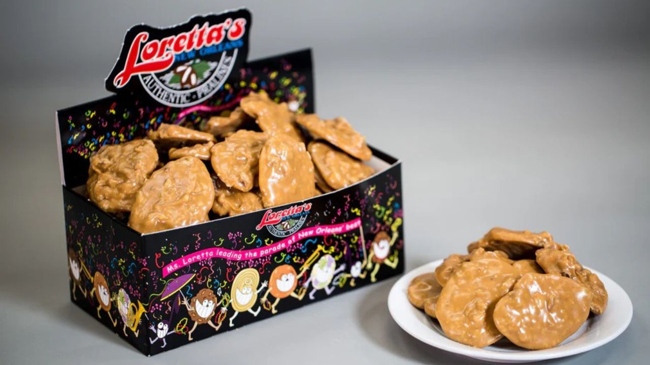 Favor-sized pralines from Loretta’s Authentic Pralines